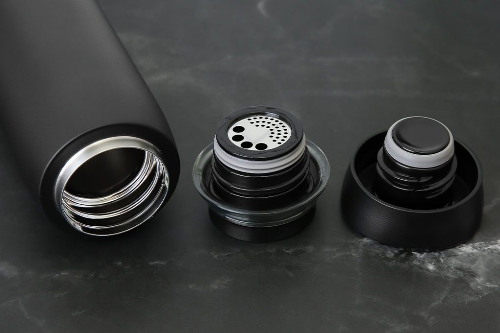 Bình giữ nhiệt inox 460 ml Lock&Lock LHC4244BLK Màu Đen