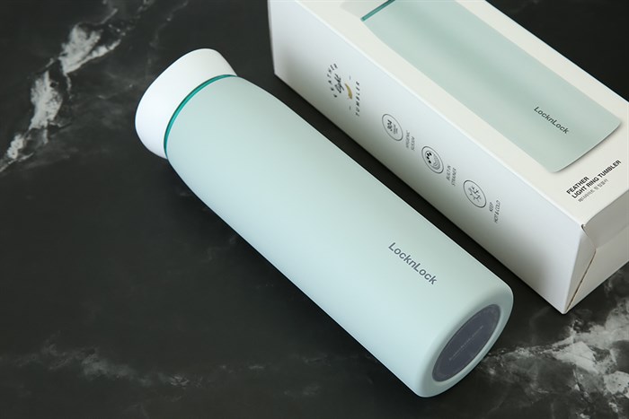 Bình giữ nhiệt inox 460 ml Lock&Lock LHC4244MIT Màu Xanh Bạc Hà