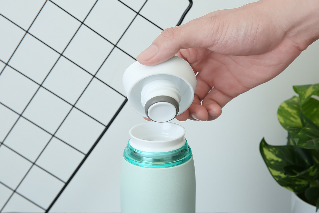 Bình giữ nhiệt inox 460 ml Lock&Lock LHC4244MIT Màu Xanh Bạc Hà