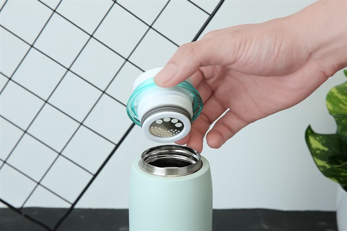 Bình giữ nhiệt inox 460 ml Lock&Lock LHC4244MIT Màu Xanh Bạc Hà