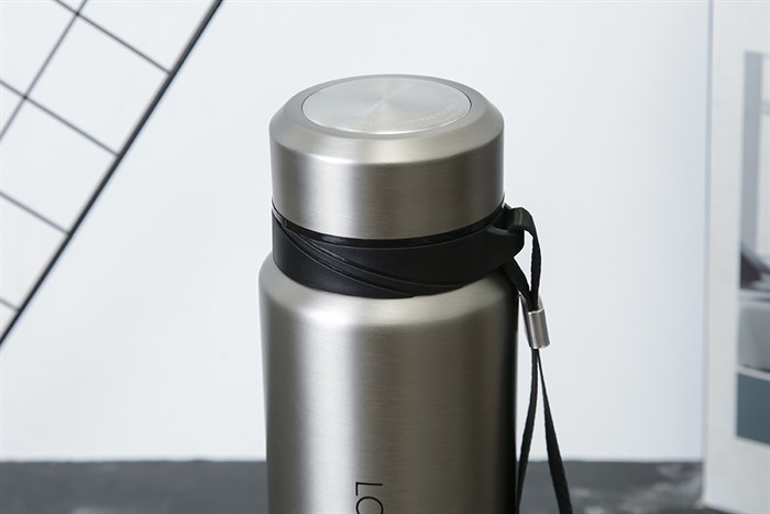 Bình giữ nhiệt inox 800 ml Lock&Lock LHC6180SLV Màu Bạc