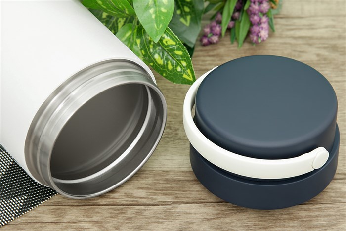 Bình đựng thức ăn giữ nhiệt inox 700 ml Lock&Lock LHC8042NVY Màu Xanh Navy