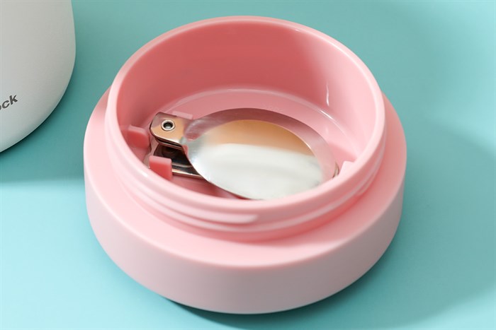 Bình đựng thức ăn giữ nhiệt inox 700 ml Lock&Lock LHC8042PIK Màu Hồng