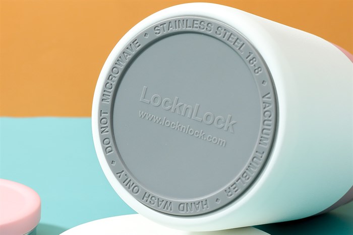 Bình đựng thức ăn giữ nhiệt inox 700 ml Lock&Lock LHC8042PIK Màu Hồng