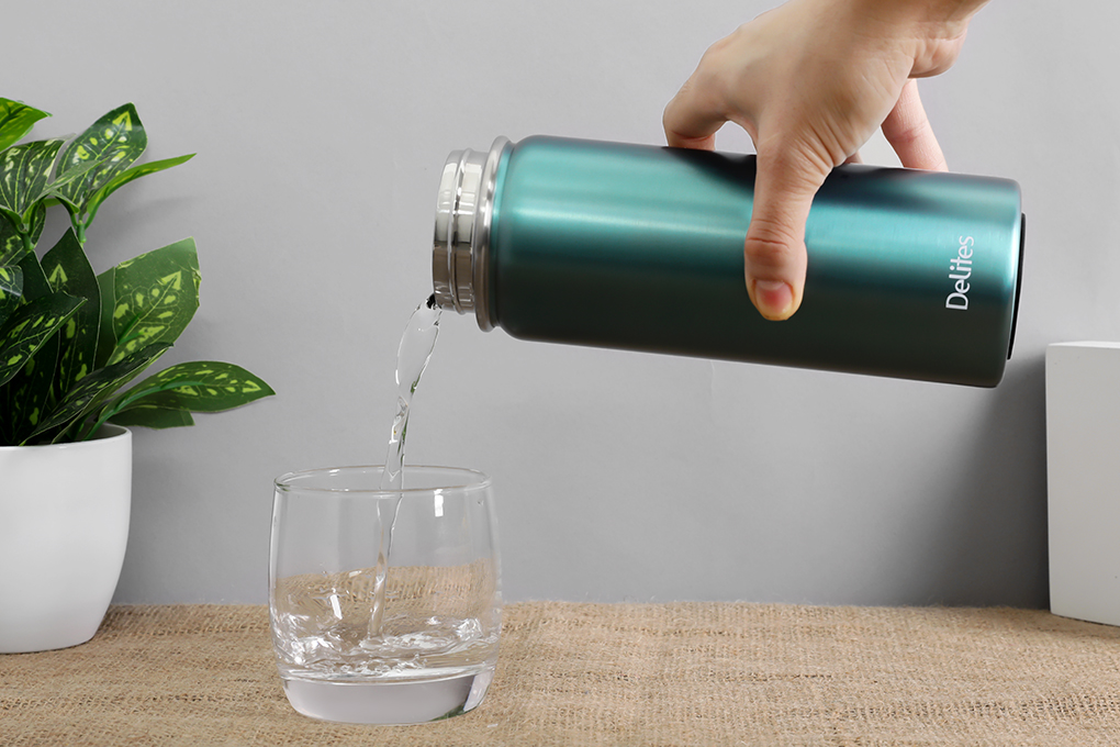 Bình giữ nhiệt inox 530 ml Delites Y1A Màu Xanh Dương