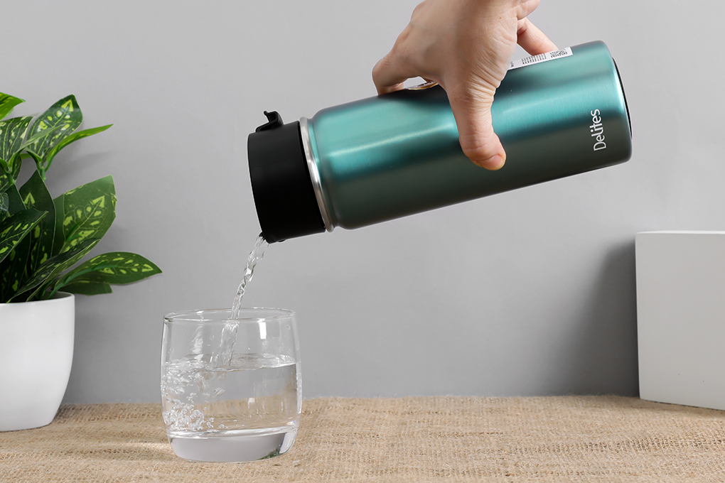 Bình giữ nhiệt inox 530 ml Delites Y1A Màu Xanh Dương