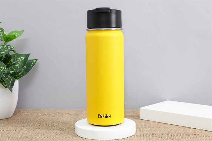 Bình giữ nhiệt inox 530 ml Delites Y1A Màu Vàng