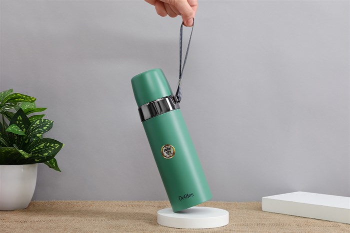 Bình giữ nhiệt inox 500 ml Delites Z53A Màu Xanh lá