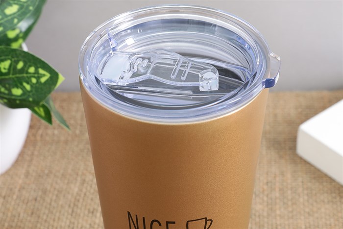 Ly giữ nhiệt inox 500 ml Delites Q10A Màu Vàng