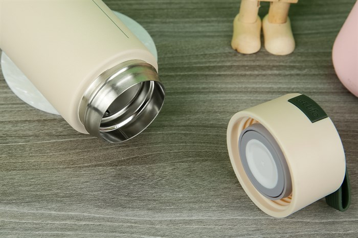 Bình giữ nhiệt inox 350 ml Delites K350B200 Màu Trắng