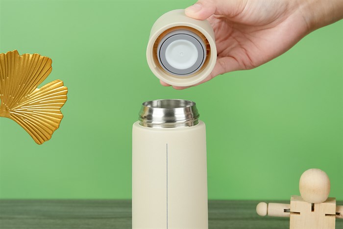 Bình giữ nhiệt inox 350 ml Delites K350B200 Màu Trắng