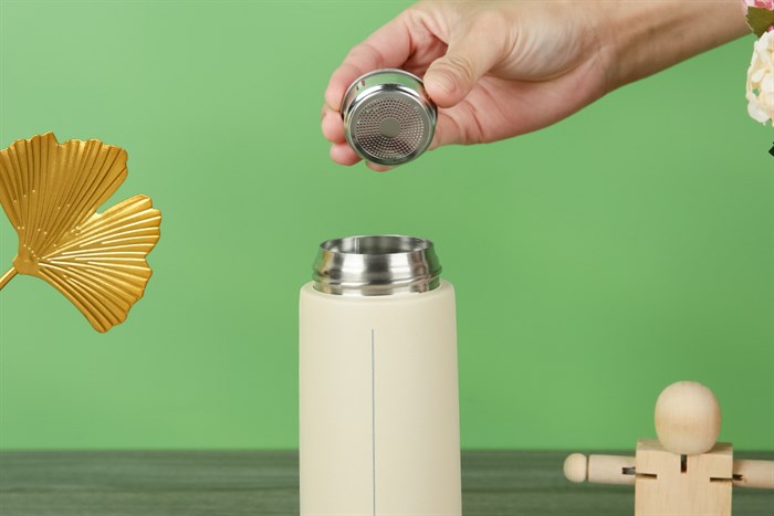 Bình giữ nhiệt inox 350 ml Delites K350B200 Màu Trắng