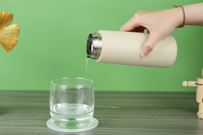 Bình giữ nhiệt inox 350 ml Delites K350B200 Màu Trắng