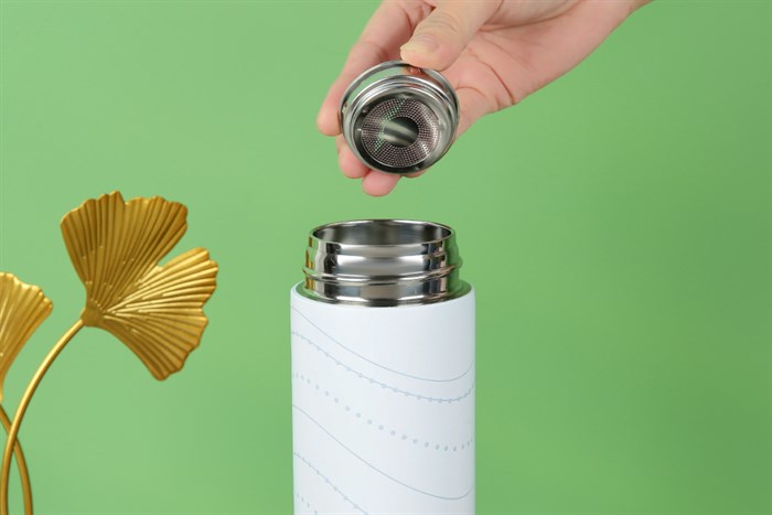 Bình giữ nhiệt inox 450 ml Delites K450B37 Màu Xanh Dương