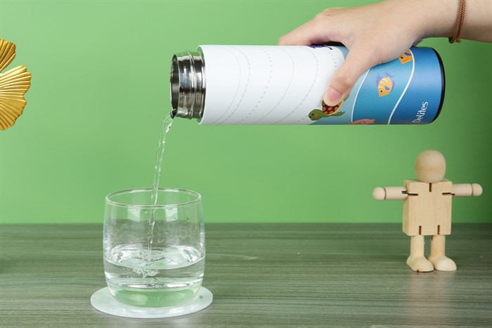 Bình giữ nhiệt inox 450 ml Delites K450B37 Màu Xanh Dương