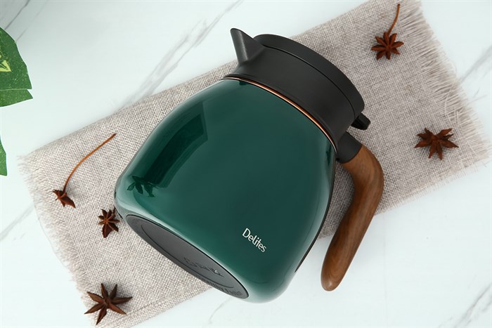 Bình giữ nhiệt inox 1000 ml Delites TH2321 Màu Xanh lá