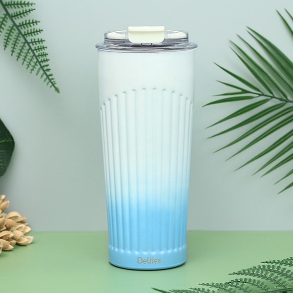 Ly giữ nhiệt inox 550 ml Delites TH8551 Xanh dương