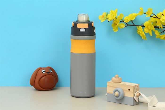 Bình giữ nhiệt inox 580 ml Delites TH2339 Xám Màu Xám