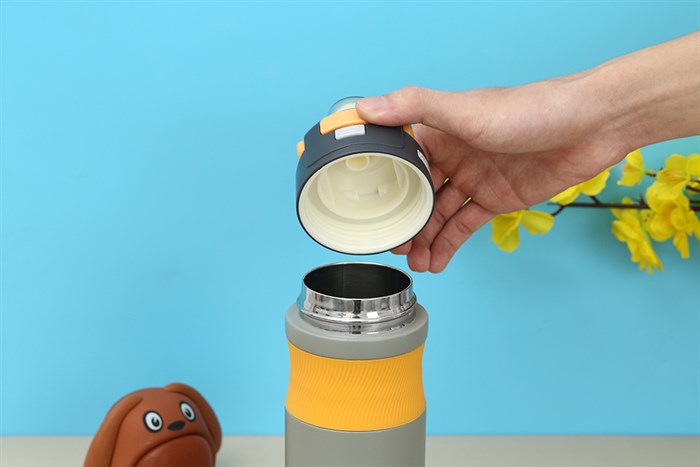 Bình giữ nhiệt inox 580 ml Delites TH2339 Xám Màu Xám