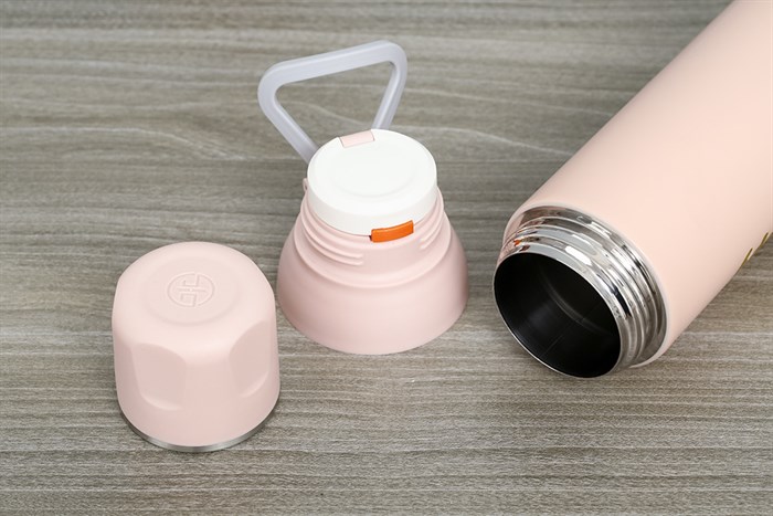 Bình giữ nhiệt inox 700 ml Delites TH2351 Hồng Màu Hồng