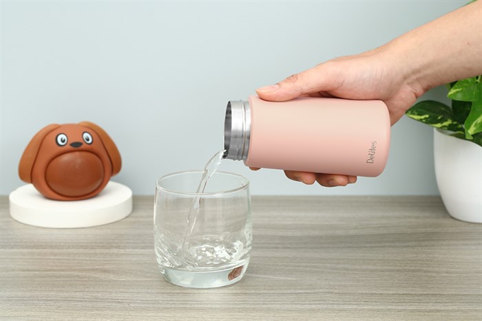 Bình giữ nhiệt inox 270 ml Delites TH8554 Màu Hồng