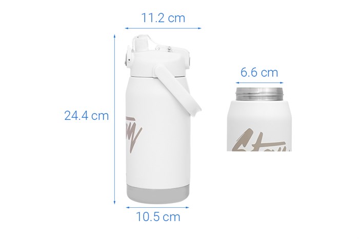 Bình giữ nhiệt inox 950 ml Delites XB-22157 Màu Trắng