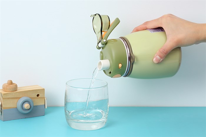 Bình giữ nhiệt inox 600 ml Delites XB-22152 Màu Xanh lá