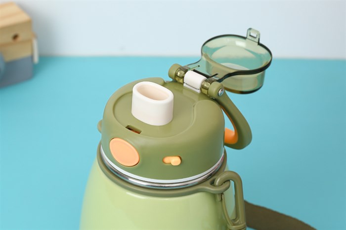 Bình giữ nhiệt inox 600 ml Delites XB-22152 Màu Xanh lá