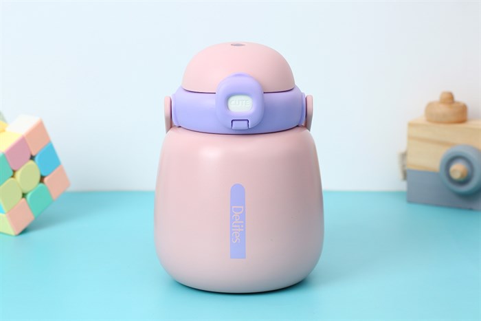 Bình giữ nhiệt inox 450 ml Delites XB-22108 Màu Hồng
