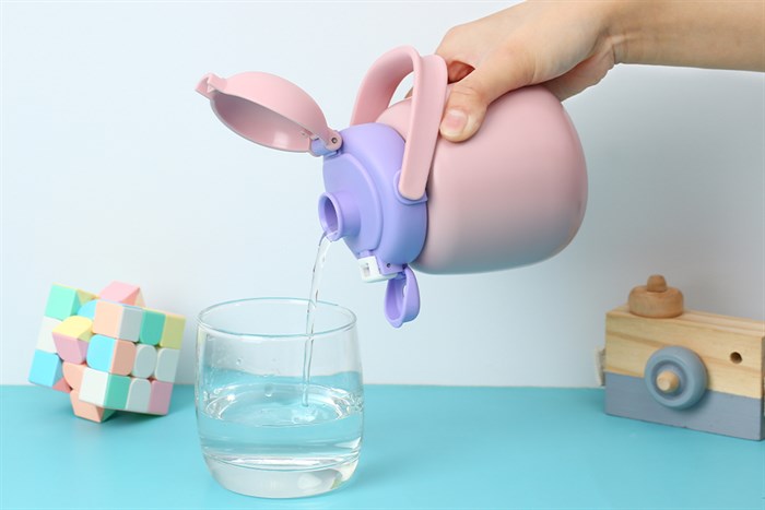 Bình giữ nhiệt inox 450 ml Delites XB-22108 Màu Hồng