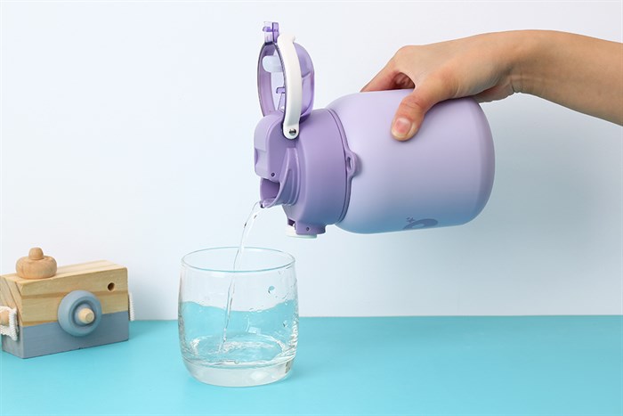 Bình giữ nhiệt inox 650 ml Delites XB-22153 Màu Tím