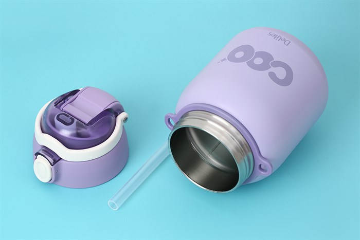 Bình giữ nhiệt inox 650 ml Delites XB-22153 Màu Tím