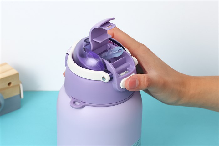 Bình giữ nhiệt inox 650 ml Delites XB-22153 Màu Tím