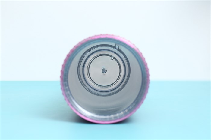 Ly nhựa 2 lớp kèm ống hút 710 ml DMX TH90061 Màu Màu Hồng Đa Sắc