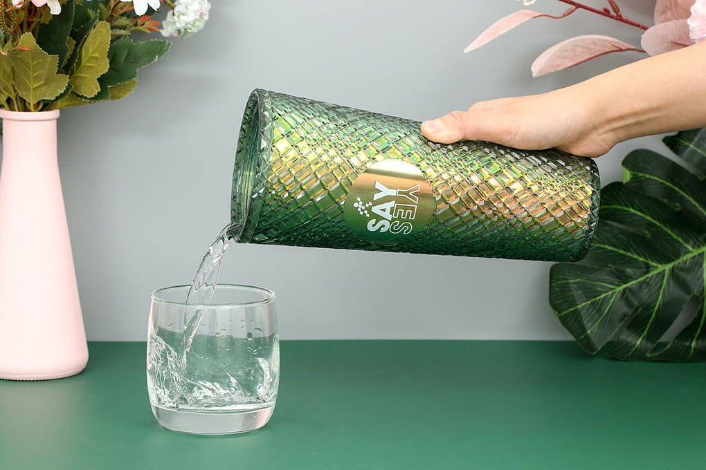 Ly nhựa 2 lớp kèm ống hút 750 ml DMX K750PP53C - 8