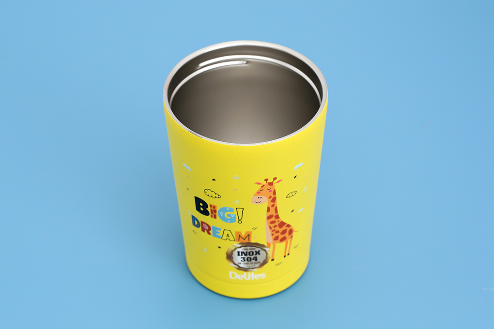 Ly giữ nhiệt inox 350 ml Delites Q60 Màu Vàng