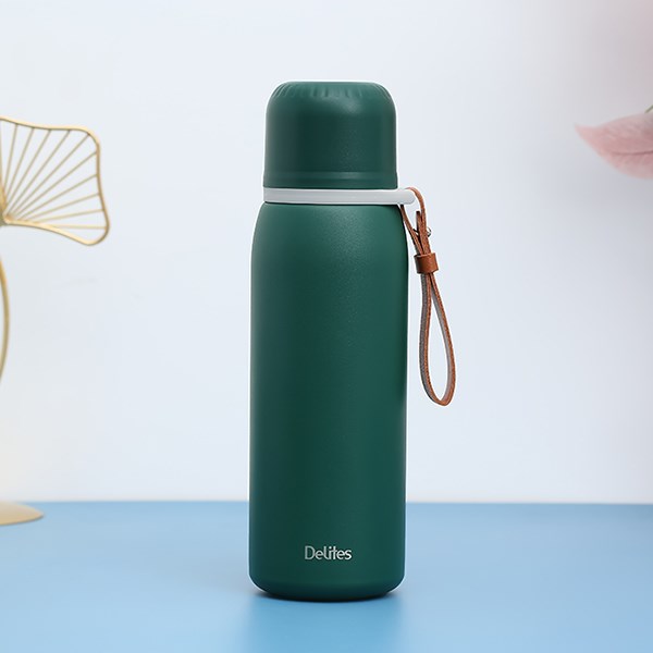 Bình giữ nhiệt Inox 500 ml Delites Z102 xanh lá
