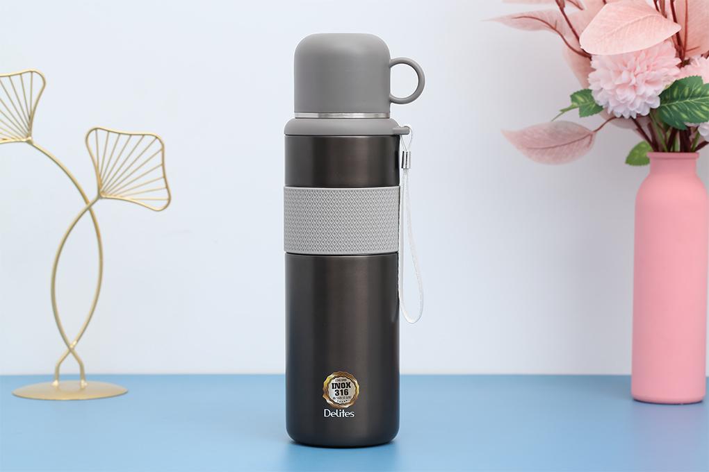 Bình giữ nhiệt Inox 750 ml Delites Z90A Màu Xám