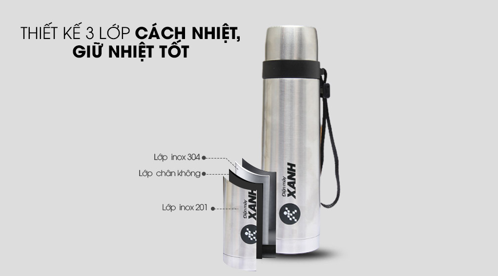 Bình giữ nhiệt inox 500 ml DMX-002
