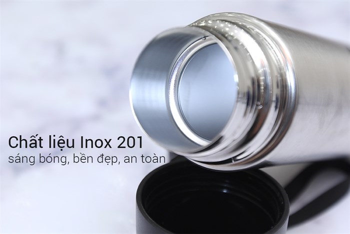 Bình giữ nhiệt inox 500 ml DMX-002 Màu Inox