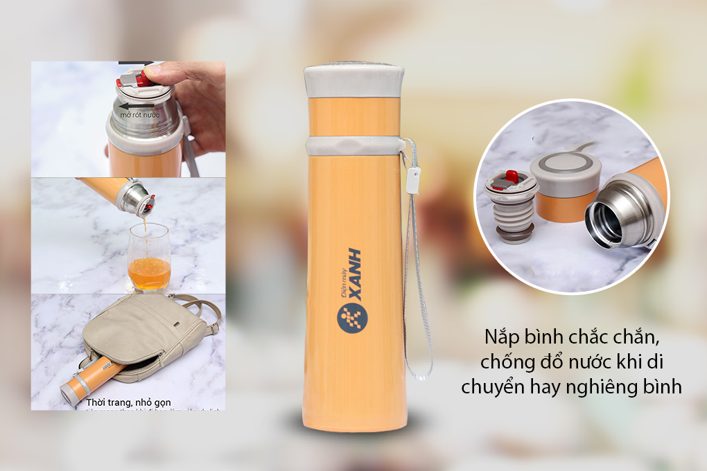 Bình giữ nhiệt inox 350 ml DMX-005