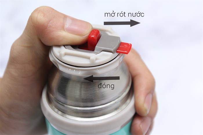 Bình giữ nhiệt inox 350 ml DMX-005 Màu Xanh ngọc