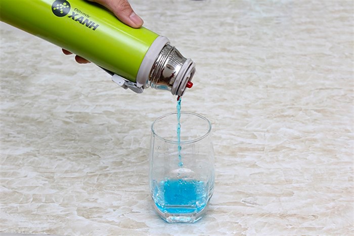 Bình giữ nhiệt inox 350 ml DMX-005 Màu Xanh lá