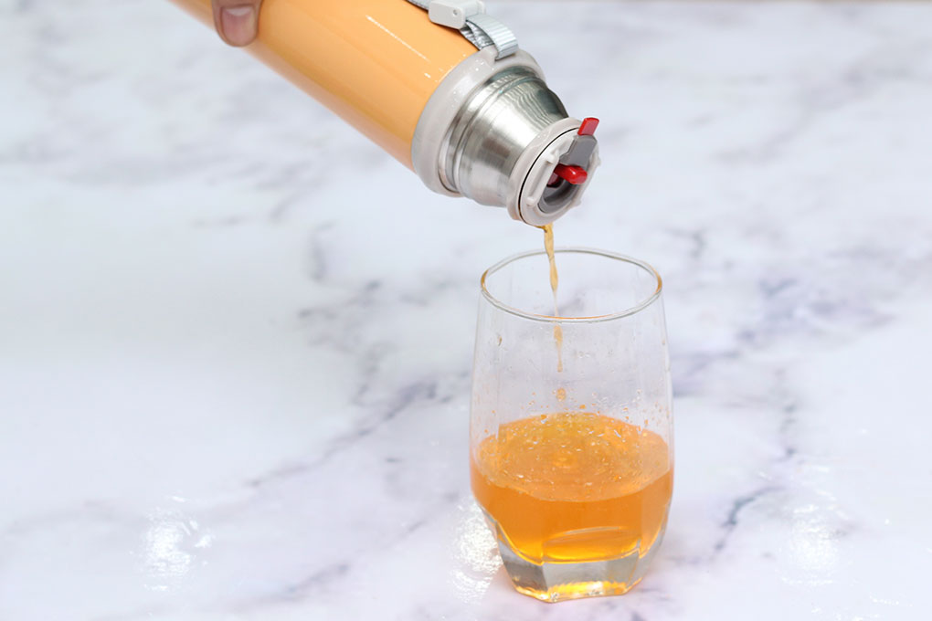Bình giữ nhiệt inox 350 ml DMX-005 Màu Cam