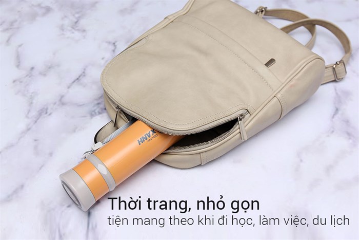 Bình giữ nhiệt inox 350 ml DMX-005 Màu Cam