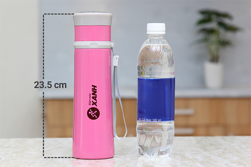 Bình giữ nhiệt inox 350 ml DMX-005 Màu Hồng
