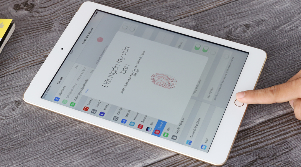 Máy tính bảng iPad Wifi Cellular 32GB (2017) Màu Vàng đồng