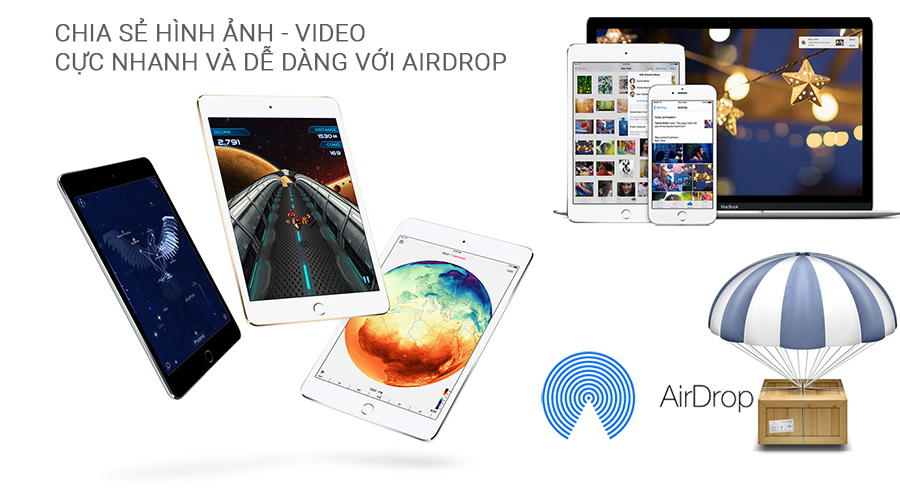 iPad Mini 4 128gb Chính hãng | Thegioididong