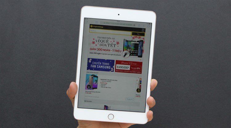 Máy tính bảng iPad Mini 4 Wifi 128GB