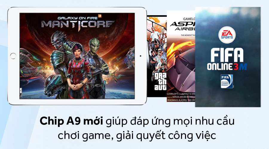 Máy tính bảng iPad Wifi 128GB (2017)